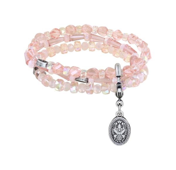Pink - Bead Snake Jelly - Armband von Konplott